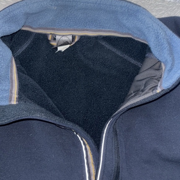 REI Performance 1/4 Zip Pullover OXT Long Sleeve Thumb Holes Fleece Sweatshirt - Picture 7 of 9